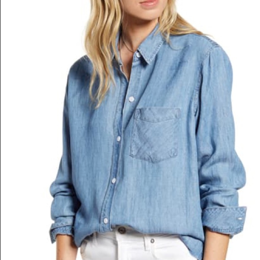Rails Chambray Button Down - image 2